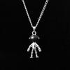 Trendy Astronaut Robot Pendant Necklace for Kids