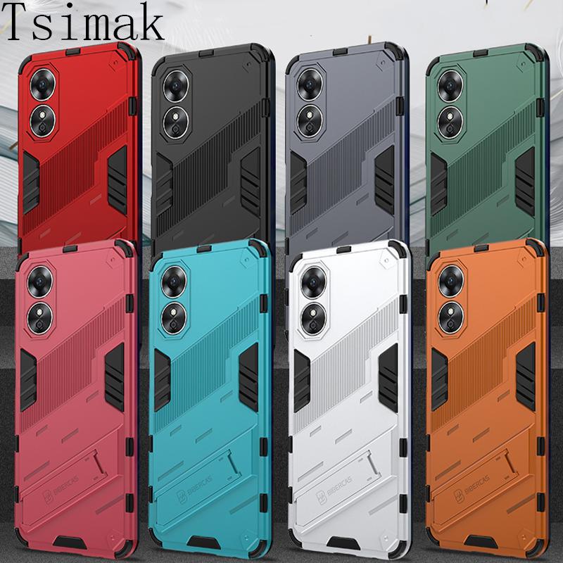 Shockproof Case For OPPO A17 A17K A57 A57S A57E A77 A77S 4G 2022 Armor Back Coque for Realme GT Neo 2 3 5 2T 3T Phone Cover
