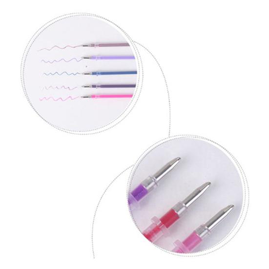 12/24/36/48/100Pcs Multicolor 1mm Writing Painting Gel Pen Replaceable Refills