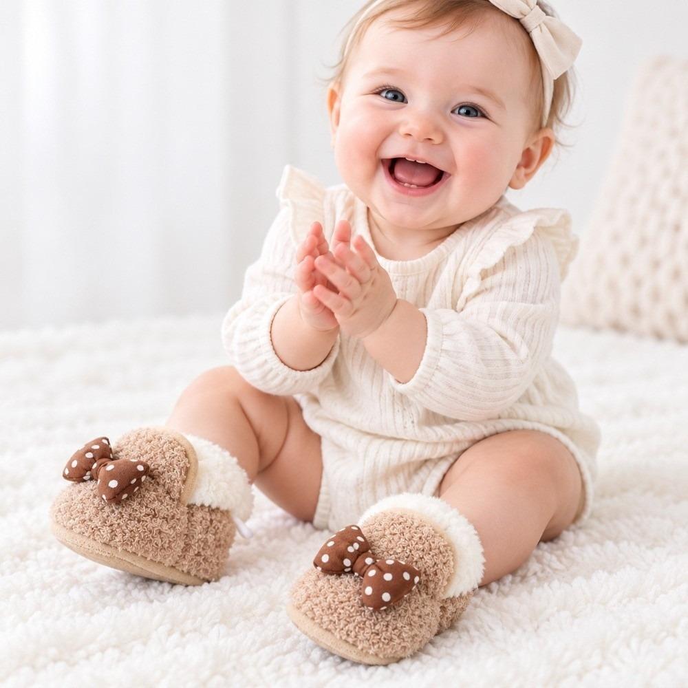 Winter Toddler Snow Boots Warm Infant First Walking Shoes Durable Baby Footwear