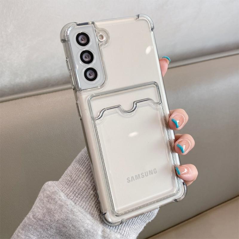 Кошелек-сумка Прозрачный чехол Для Samsung A56 A36 A26 A16 A17 A07 A35 A55 5G A54 A53 A25 A71 A73 S26 Edge S25 Ultra S24 Чехол