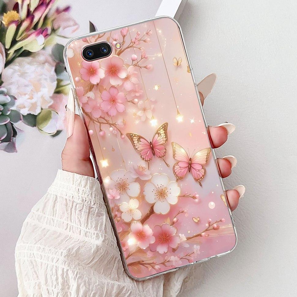 Чехол для OPPO A3S CPH1803 Мягкий Тонкий Fundas Милый Мультяшный Чехол для Oppo A5 AX5 CPH1809 OppoA3s Чехлы для Телефона Oppo A3 s A 3s Coque