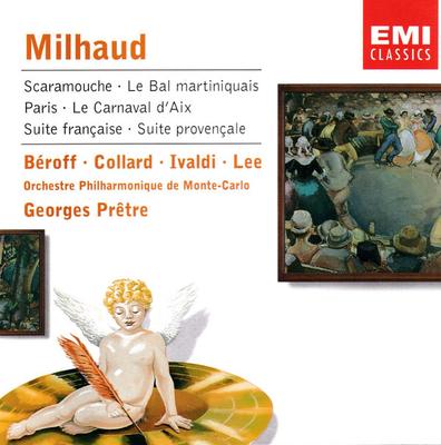 CD ДАРИУС МИЙО, МИШЕЛЬ БЕРОФФ, ЖАН - Scaramouche - Le Bal Martiniquais - 724357474023 EMI Classics 2001 Европа Классическая Подержанный