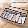 Dustproof & Moistureproof Foldable Transparent Shoe Storage Box - Space-saving Under-bed Solution