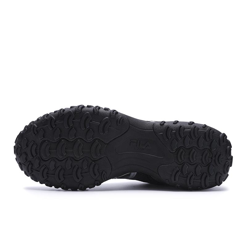 Fila Echappe 2 Балетки Модные Трендовые Универсальные Простые Классические Прочные Дышащие Низкие Повседневные Туфли Мужская Обувь Черный Серый Серебристый F12M522146FBG