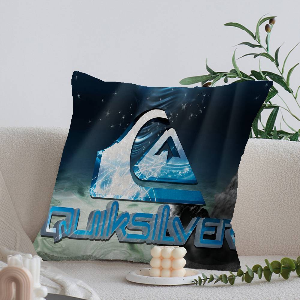 Доска для серфинга Q-Quiksilver Узор Декоративная Эстетика Комнаты Наволочка Домашний Декор Спальня Диван-Кровать Подушка для Дивана 45x45
