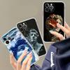 Интересная статуя D-ДавидаS Для IPhone 17 16 15 14 13 12 Mini 11 Pro Max Прозрачный чехол