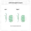 usmile Double Line Ultra-Fine Floss Picks, Fresh Anti-Cavity