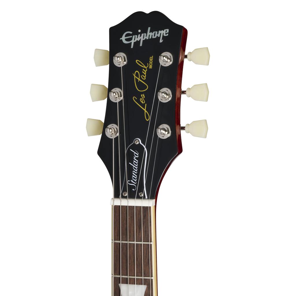 Epiphone Les Paul Standard 50s Figured Top Washed Cherry Sunburst Electric Guitar Les Paul Standard Epiphone