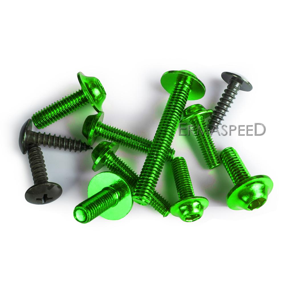 Для Z1000 Z250 Z400 Z650 Z800 Z900 Ninja 177 шт. комплект болтов для обтекателя мотоцикла M5 M6, винты для ветрового стекла, крепеж, болты для обтекателя