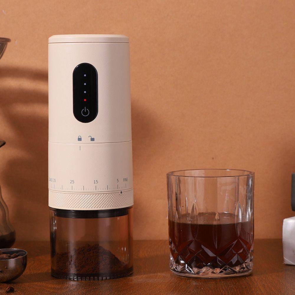 Ceramic Grinding Core Portable Electric Coffee Grinder Automatic Coffee Bean Mill  Outdoor