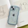 Клей Блеск Волна для чехла для мобильного телефона IPhone16E для Apple 15Promax Противоударный 14 Защитный чехол