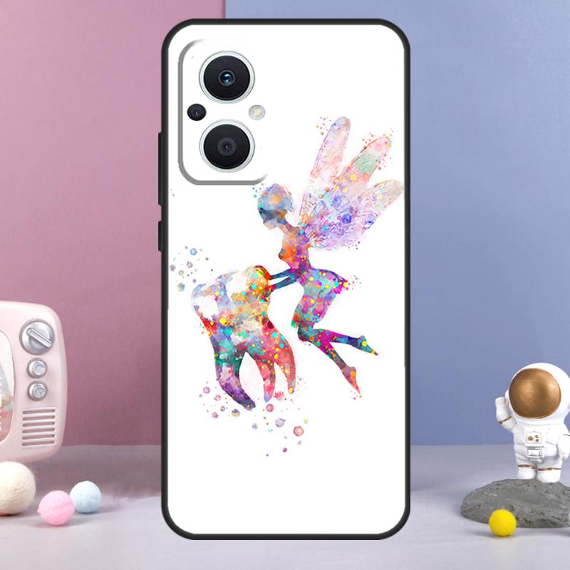 Чехол для телефона OPPO Reno 8 Lite 11F 12F 13F 14F 10 11 12 13 14 Pro OPPO Find X9 X5 X6 X8 Pro с рисунком "Зубной врач"