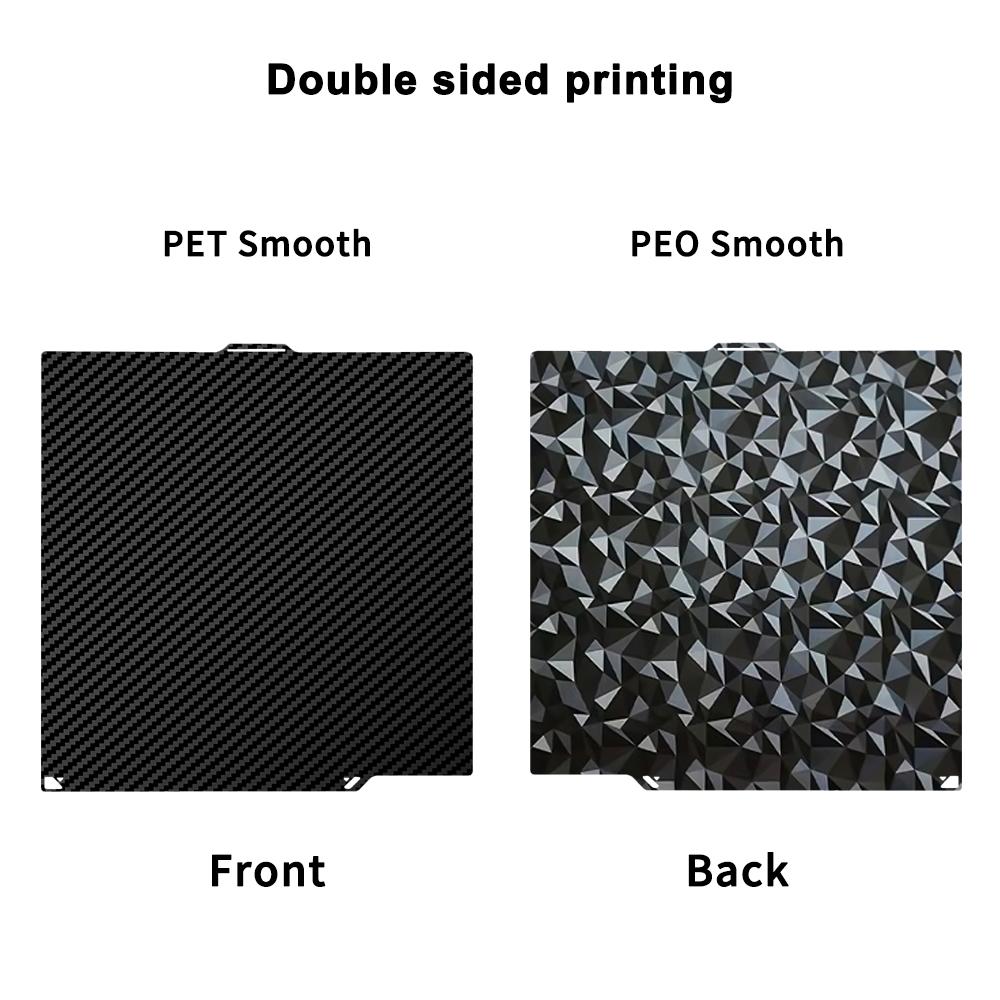 Build Plate For Elegoo Centauri Carbon Plate PEI Carbon fibe Sheet Smooth Centauri Carbon Build Plate Elegoo 3D Printer Parts