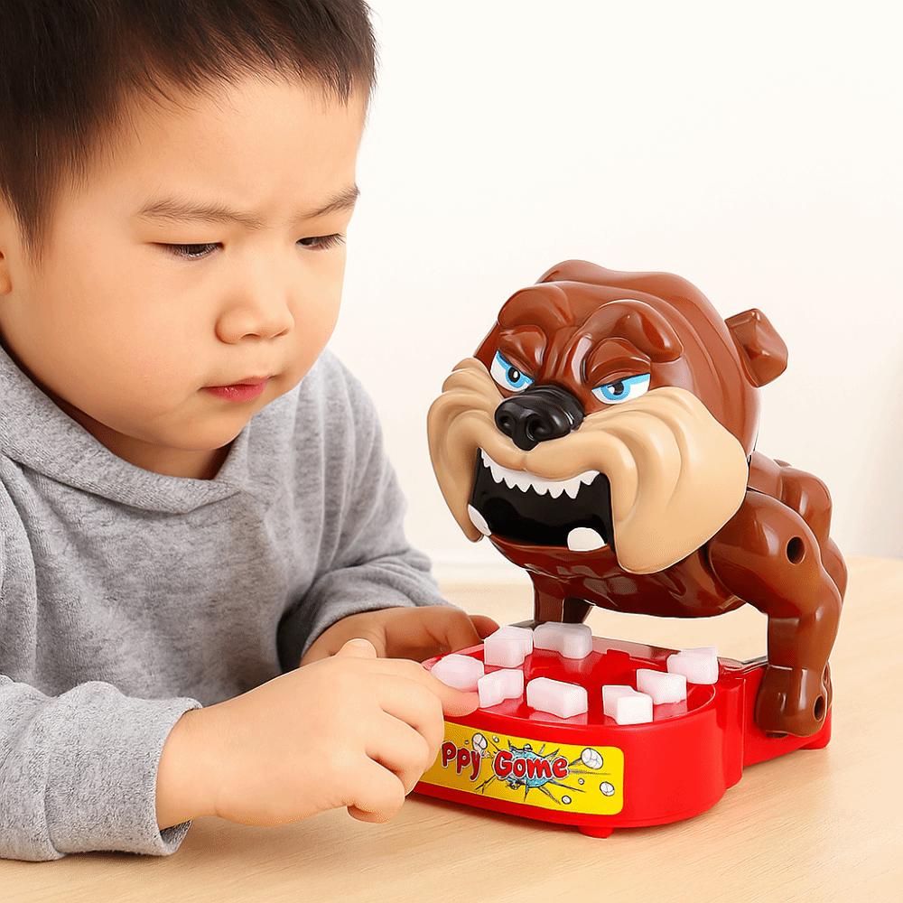 Multifunctional Dog Tabletop Game Plastics Finger Bite Scary Game  Birthday Gift