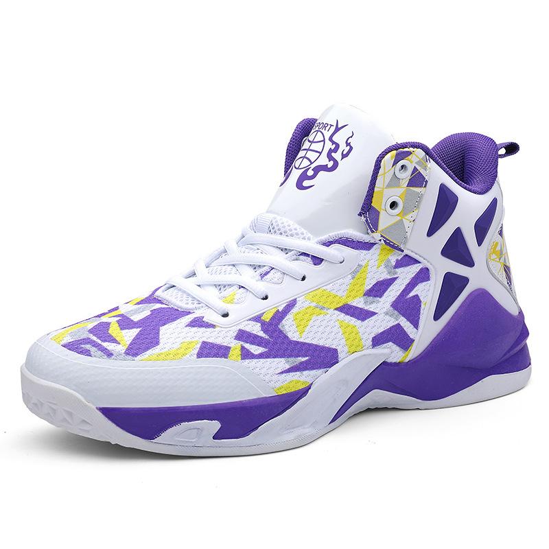 Мужская обувь Детская обувь Баскетбольная обувь Повседневная дышащая обувь Кроссовки для мальчиков и девочек