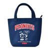Mini Bag Lunch Bag Mini Tote Bag Tote Back Sweatshirt with Zipper 0302 Navy [Snoopy] Women's (SPZ-2872)