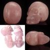 Современная розовая скульптура черепа Ручная работа Художественное изделие для демонстрации Коллекционирования Подарка