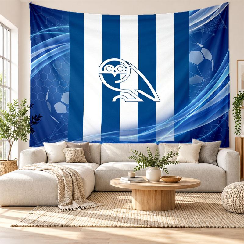 Sheffield Wednesday Football Wall Tapestry, Soft Fabric Wall Hanging, Decorative Backdrop For Bedroom Home Wall Art