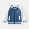 Children's Clothing Spring and Autumn Long-Sleeved Color-Blocked Baseball Jacket Boys' Bear Shirt Thin Coat Baby Boy Cardigan Top