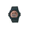 Casio Водонепроницаемость 200 метров и элегантный ремешок из кварцевой смолы, одинаковый стиль для мужчин и женщин, золотой циферблат GMD-S6900MC-3