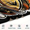 Custom Name,Anaheim Ducks Printed Flannel Blanket, soft throw for bedroom sofa, washable, Christmas present, great gift.