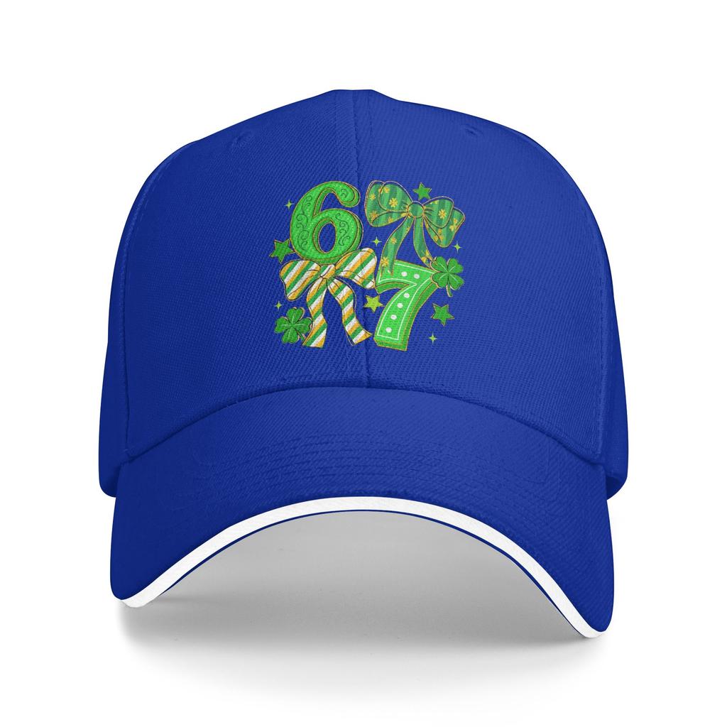 67 Six Seven Coquette Bow St Baseball Cap Fashion Women Men Trucker Hat Sun Visor Print Outdoor Sport Baseball Caps Present