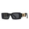 New Rectangle Sunglasses Women Men Vintage Fashion Square Female Luxury Designer Black Sun Glasses Male UV400 Eyewear