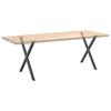 Vidaxl Nogi Do Stołu Jadalnego, 2 Szt., Antracyt, 70X(72-73) Cm, Stal