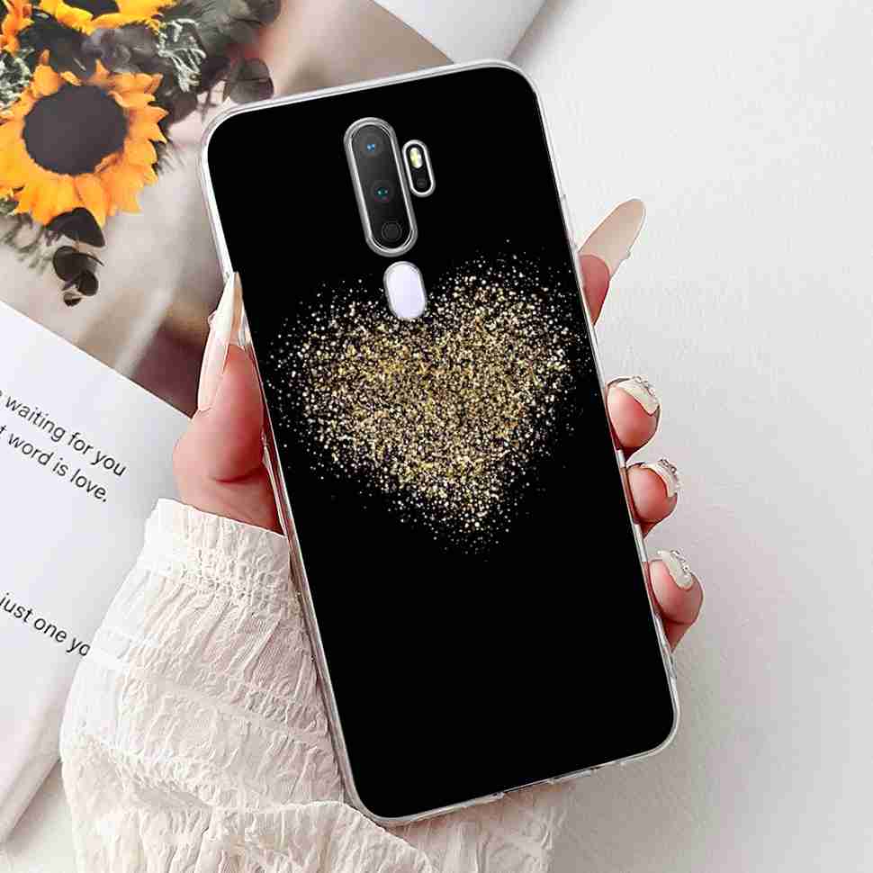 Чехол для Oppo A9 2020 CPH1937 Цветы Закат Мягкий Силикон ТПУ Чехол для Oppo A9 A 9 6.5" CPH1939 CPH1941 Корпус Телефона