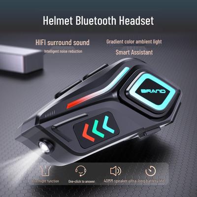 K07 Мотошлем Bluetooth-гарнитура с водонепроницаемой гарнитурой и долгим сроком службы батареи