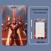 Пластиковый выдвижной держатель для ID-карты на тему Gundam для студентов