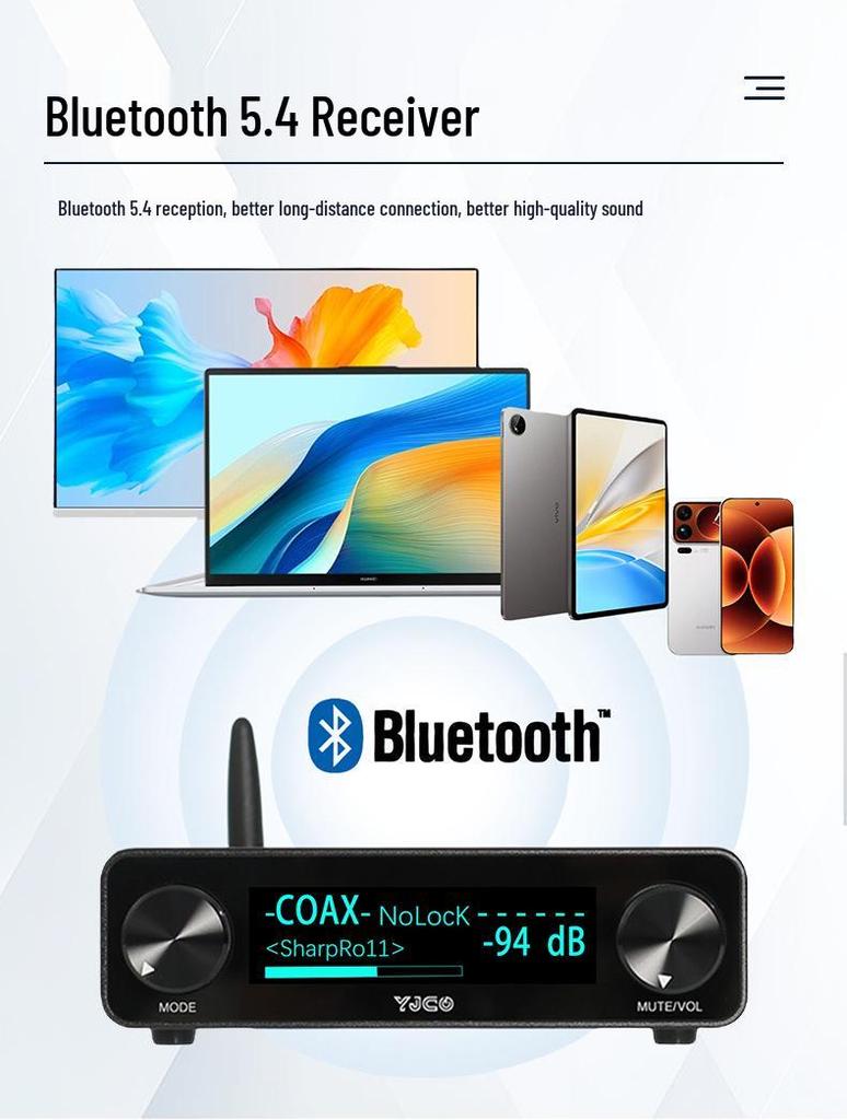 AK4499EX Hi-Fi Bluetooth LHDC ЦАП Аудио Декодер с поддержкой USB и DSD512
