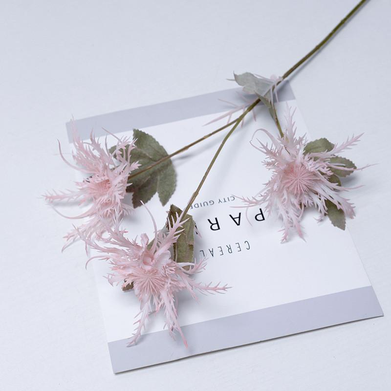 Eryngium Artificial Foetidum Plastic Flowers With Creative Craft For Use Event