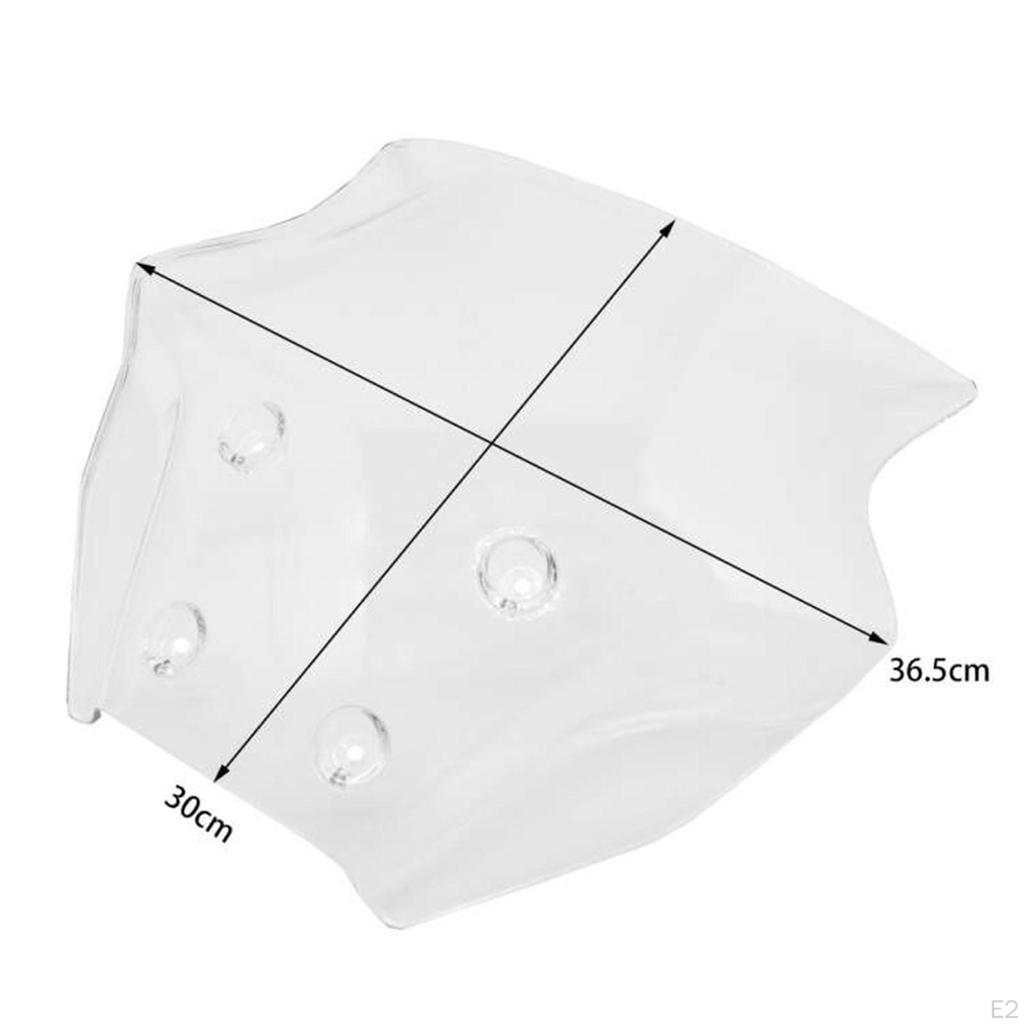 Аксессуары для ветрового стекла мотоцикла, детали, фитинги, простые в использовании, заменяют высокоэффективный ветровой дефлектор