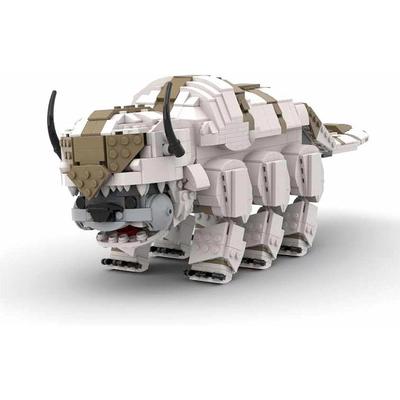 Креативный набор строительных блоков с животными, 1092 детали, для DIY MOC, сборка фигурок, модель, игрушка. Идеально подходит для образовательных игр, развивает воображение