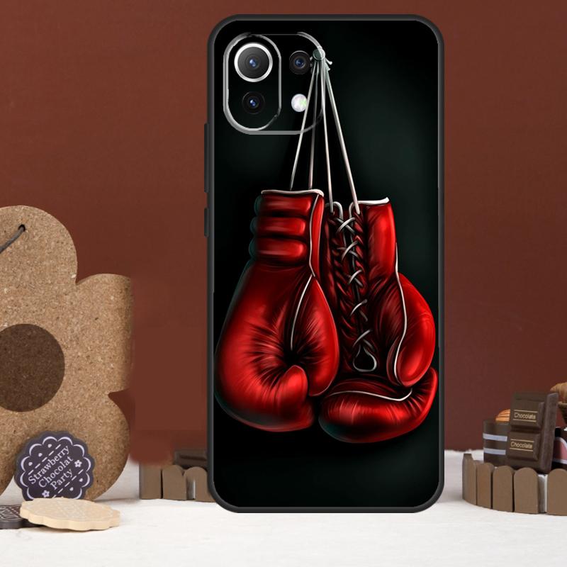 Чехол-боксерские перчатки для Xiaomi 17 Pro Max 14 15 Ultra 15T 13T 14T POCO F8 Ultra F7 F5 F6 X5 X6 X7 Pro