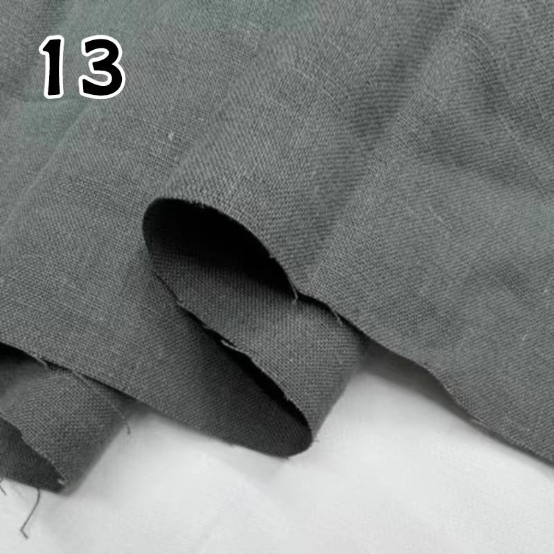 Льняная и рамиевая ткань для Ханьфу Мягкая дышащая к телу Ткань из натуральной пряжи, окрашенной в массе Платье Халат Платье Ханьфу DIY Дизайнер Оптовая торговля