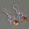 Citrine Set Jewelry Women Pendant  Earring Gemstone Earrings Gems Green