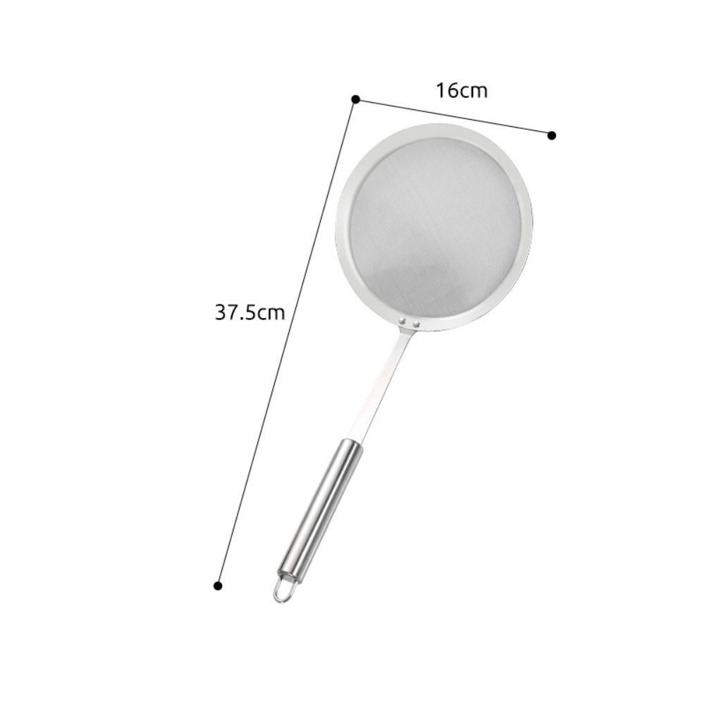 Percolator Oil Pot Filter Mesh Stainless Steel Soup Skimmer Spoon New Fried Food Net Strainer