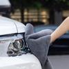 1 шт. Супер впитывающее полотенце для сушки автомобиля, замшевая коралловая бархатная двухсторонняя салфетка для чистки автомобиля, многоцелевое автомобильное полотенце, автомобильные аксессуары