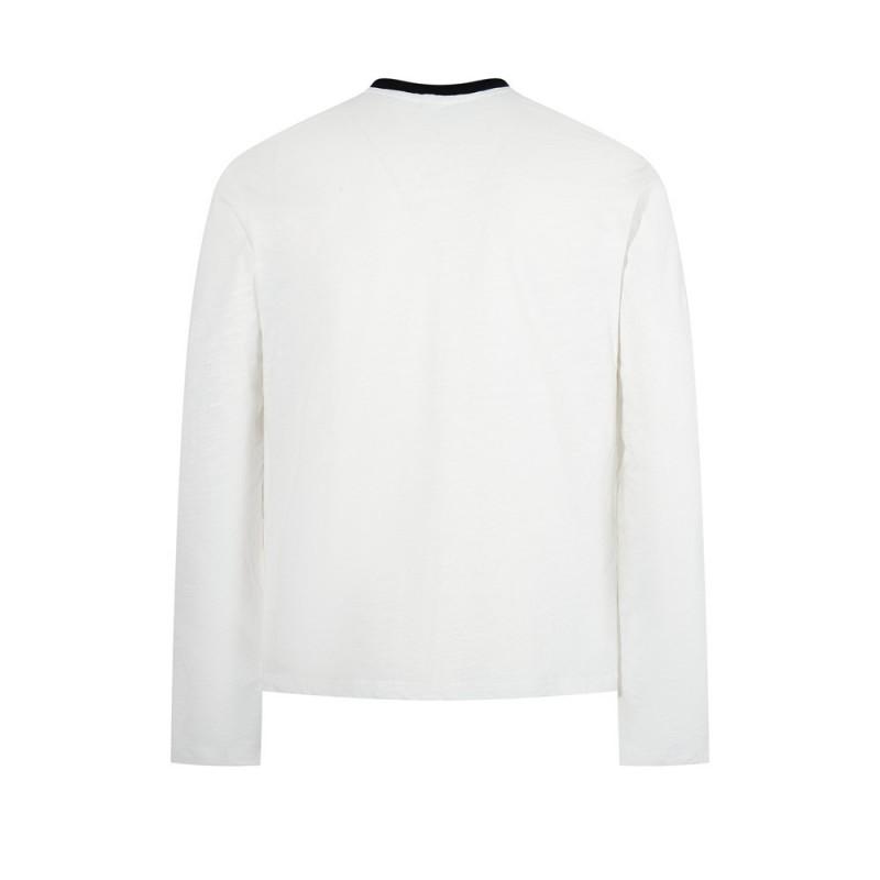Mens Long Sleeve T Shirt Street Style Graphic Print Loose Fit Casual Top
