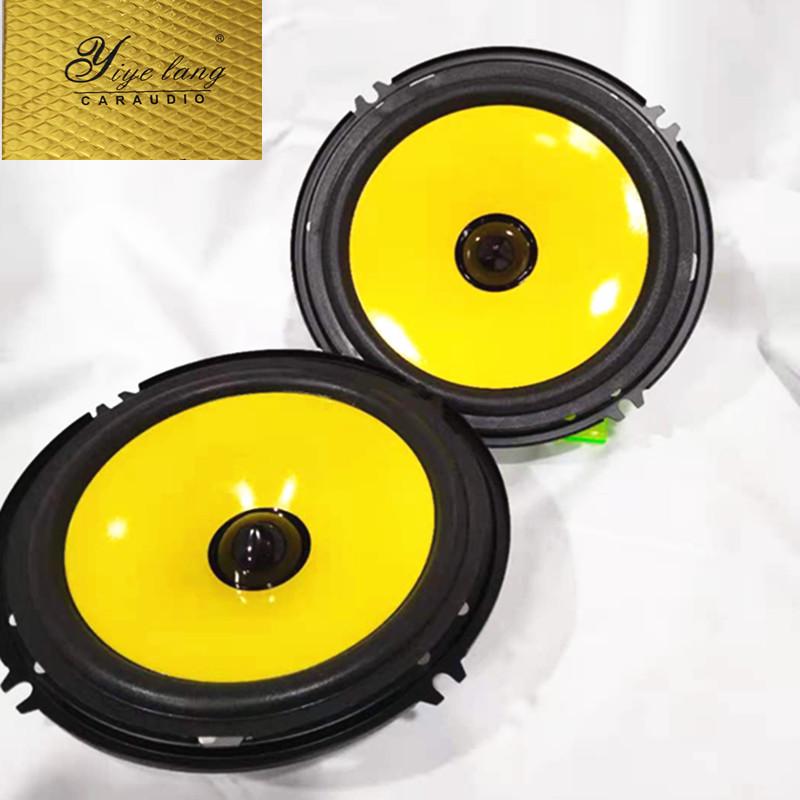 6,5-дюймовый коаксиальный автомобильный динамик, 600 Вт, полнодиапазонный звук с басами.