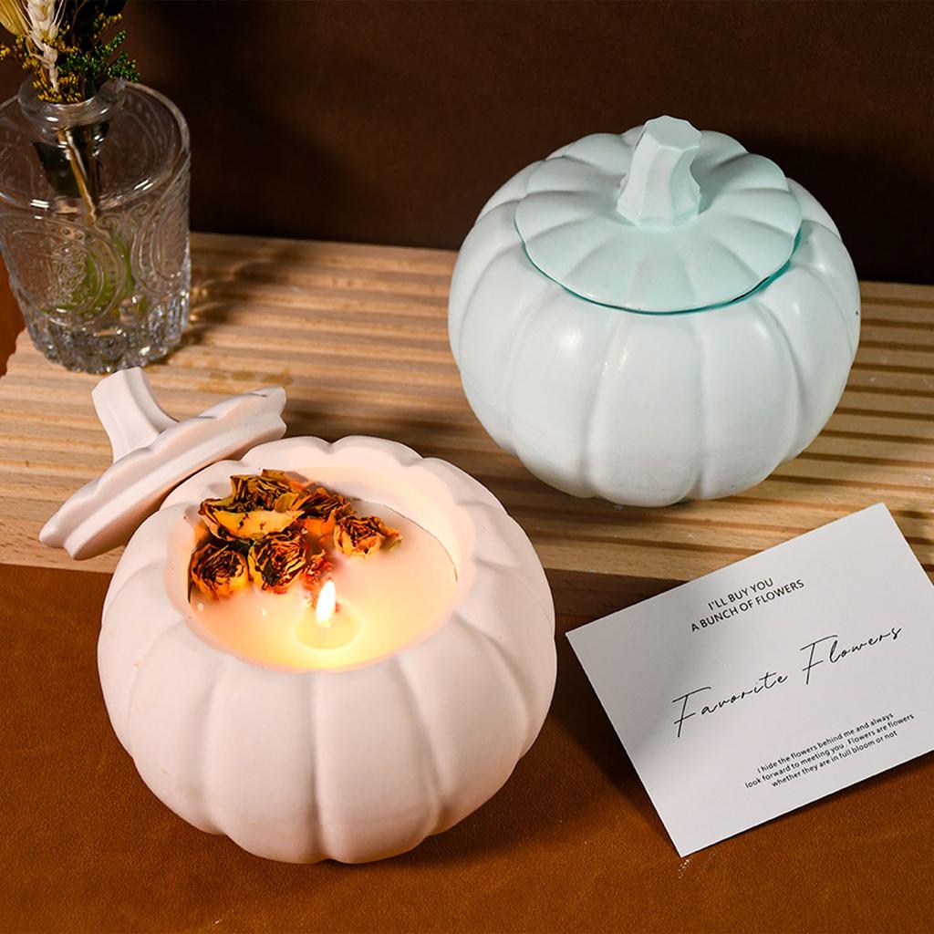 Pumpkin Storage Box Silicone Molds Jewelry Box Molds Epoxy Resin Molds Handmade Jar Making Mould for Art Craft Making