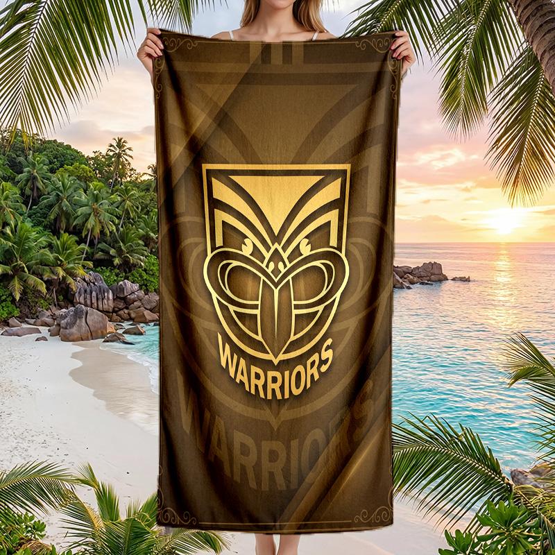 Wigan Warriors Fashion Beach Towel Portable Soft Quick Dry Towel For Swimming Camping Holiday Use