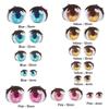 Stars Yellow/Pink/Blue Face Organ Paster Cartoon Eyes Stickers Anime Figurine Doll Eye Chips Paper