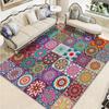 Home Ethnic Living Room Rug Coffee Table Sofa Rug Bohemian Rug Scandinavian Retro Floor Mats Bedroom Decoration Carpet