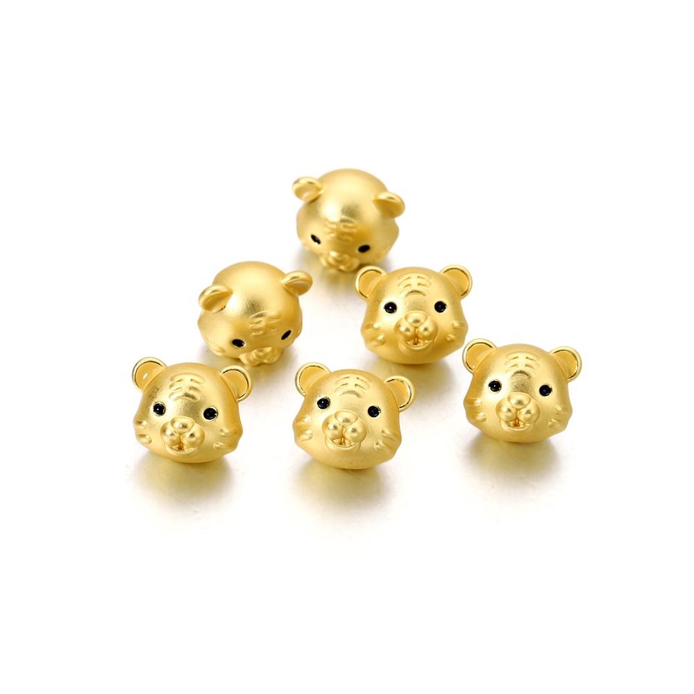 5-12 шт./пакет 12 зодиакальных свободных разделительных бусин, объемные металлические бусины для DIY браслетов, фурнитура для изготовления ювелирных изделий, аксессуары