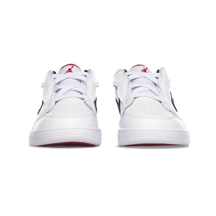 Air Jordan 1 Low ALT PS Белые спортивные красные детские кроссовки Черные BQ6066-118
