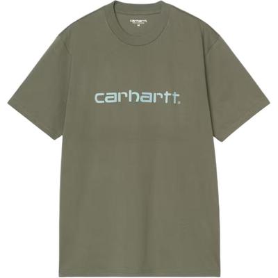 Carhartt WIP SS26 Летняя футболка с надписью Повседневная Классическая футболка с коротким рукавом Унисекс Топы I035700-3PM-XX